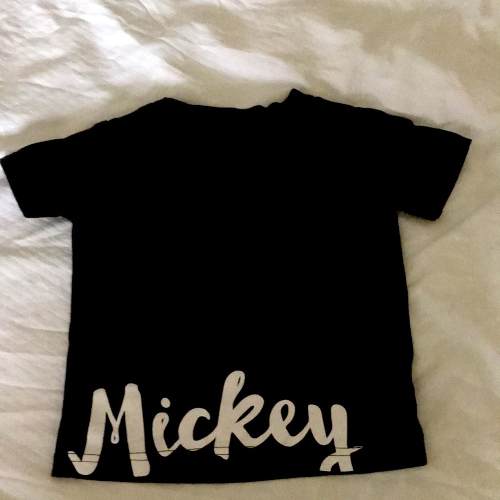 Black Mickey T Shirt - Picture 3 of 3